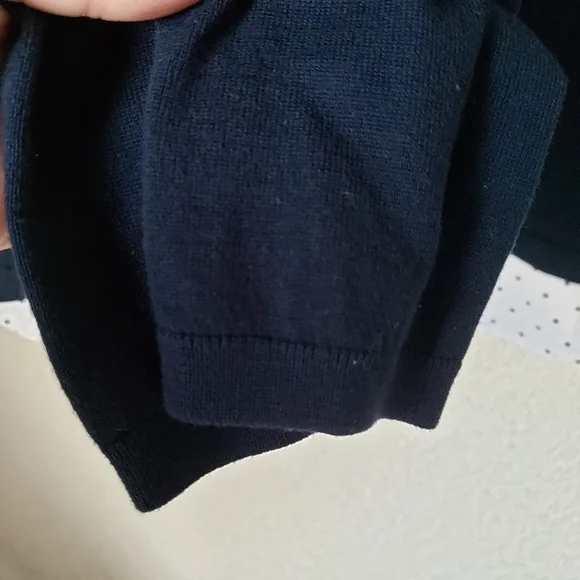 Tommy Hilfiger Preppy Collared Layer Pullover Polka Dot Size SP - Picture 4 of 8